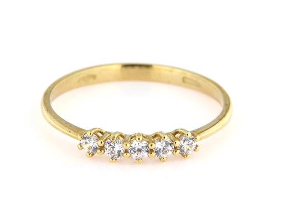 Ring Forever Gioielli Woman in Gold Zircone FGAN00395 - FGAN00395